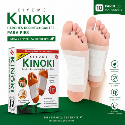 Parches Desintoxicantes Kinoki