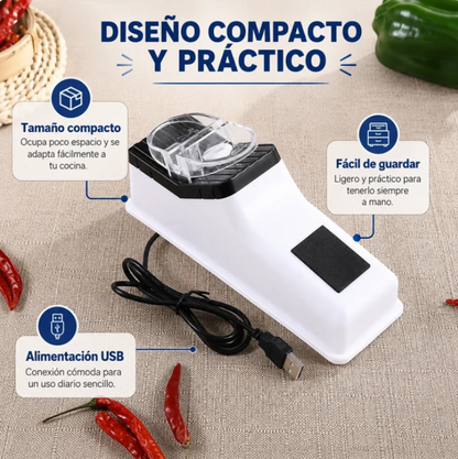 Afilador de cuchillos eléctrico Afilador de tijeras profesional